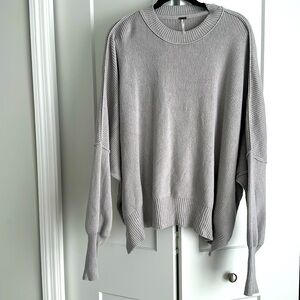 Free People Grey Sweater, Size Small
